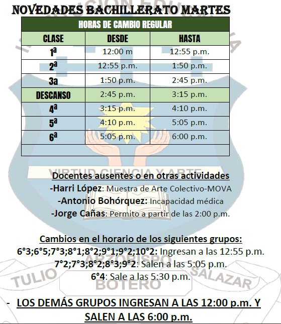 Horario